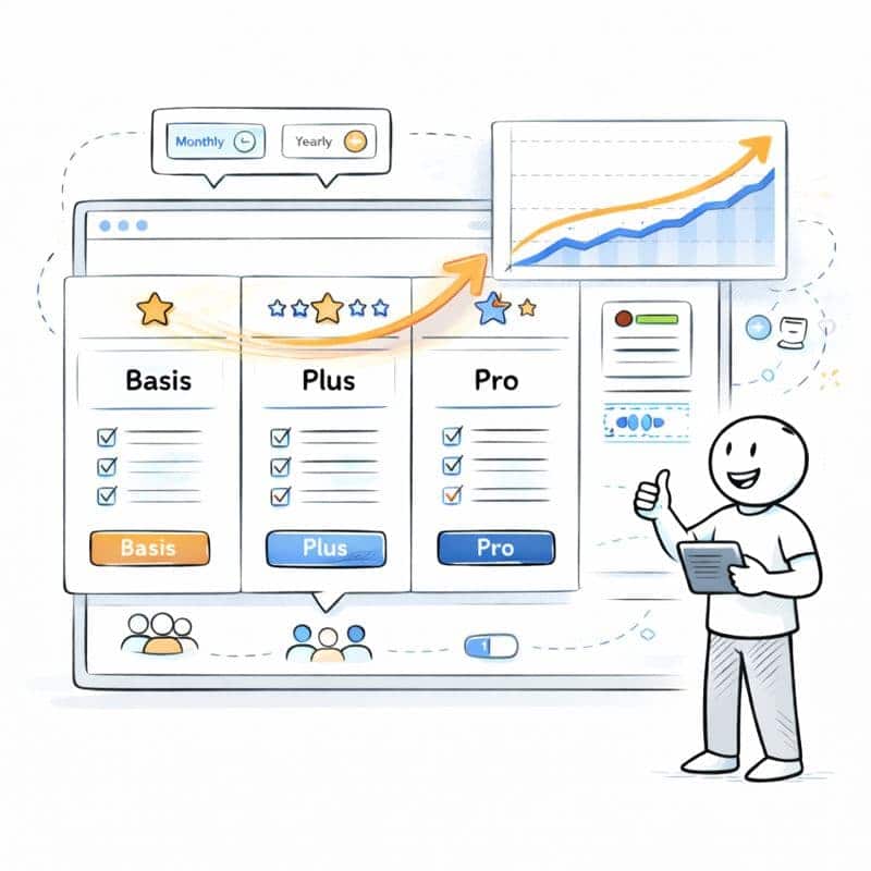 Plannenabonnementen die met u meegroeien